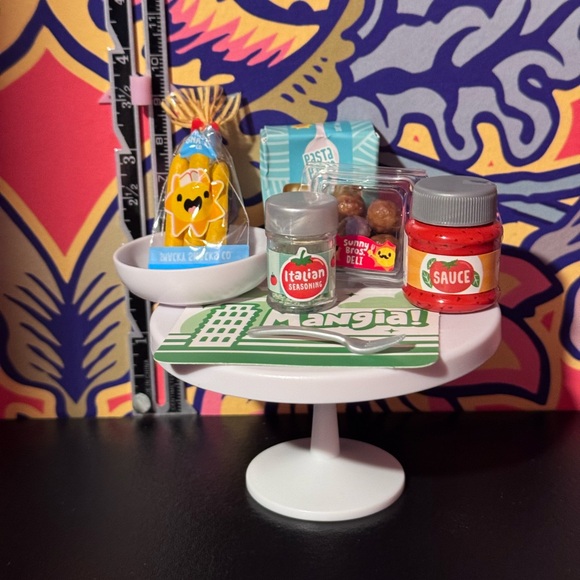 Miniverse Diner Series 3 Rare Trio - Dino Nuggets, Lobster Tail, & Spaghetti - Picture 4 of 4